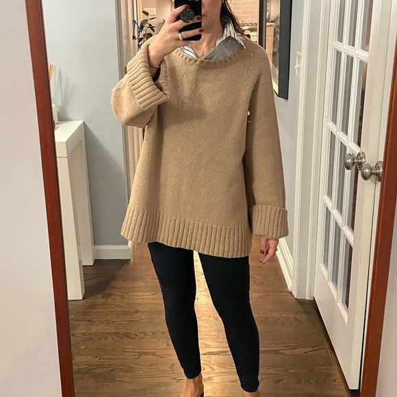 April Marin Oversized Wool Sweater - Picture 1 of 8